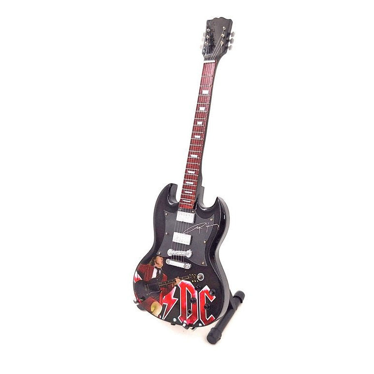 Mini gitár - 24,5 cm - Angus Young stílus - MODIANO