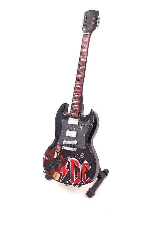 Mini gitár - 24,5 cm - Angus Young stílus - MODIANO