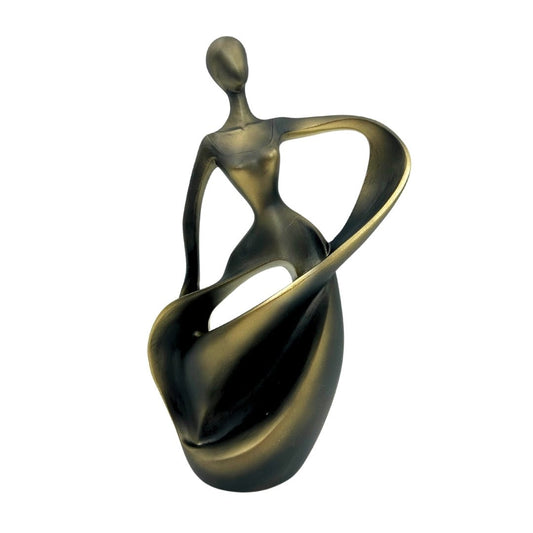 Modern dekoratív figura Táncos - Absztrakt 24cm - MODIANO