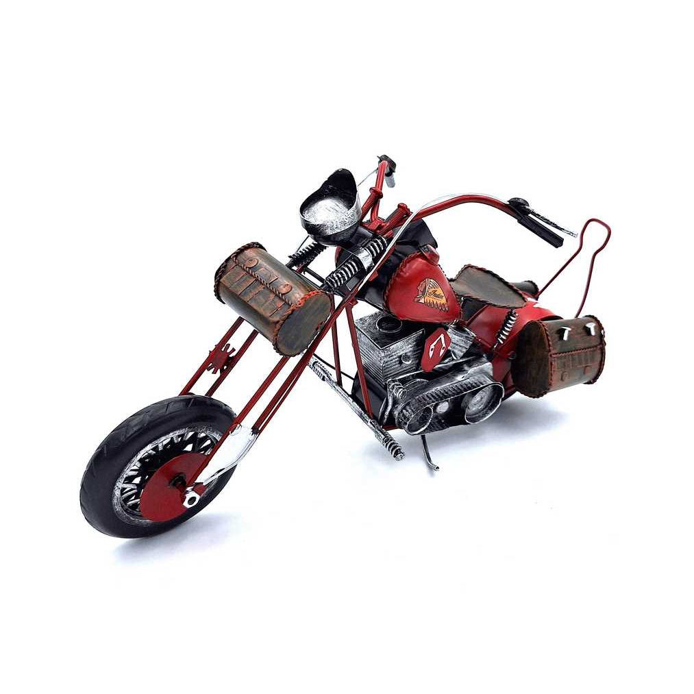 Nagy fém modell Chopper motorkerékpár