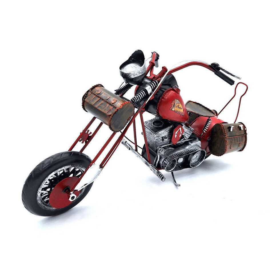 Nagy fém modell Chopper motorkerékpár
