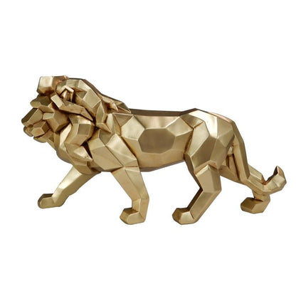 Nagy figura - Arany Oroszlán - 43 cm - MODIANO
