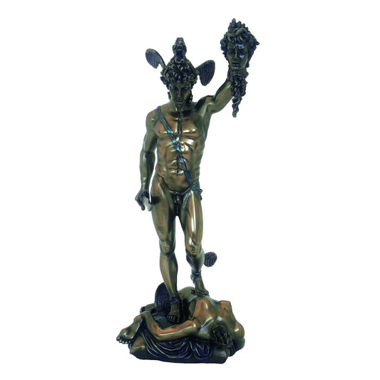 Perseus Medúza fejével, Benvenuto Cellini bronz bevonatú szobor - MODIANO