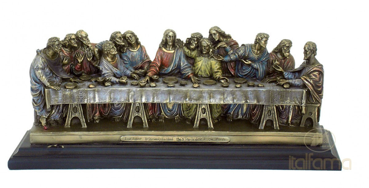 Az utolsó vacsora, Leonardo da Vinci után (közepes méret)