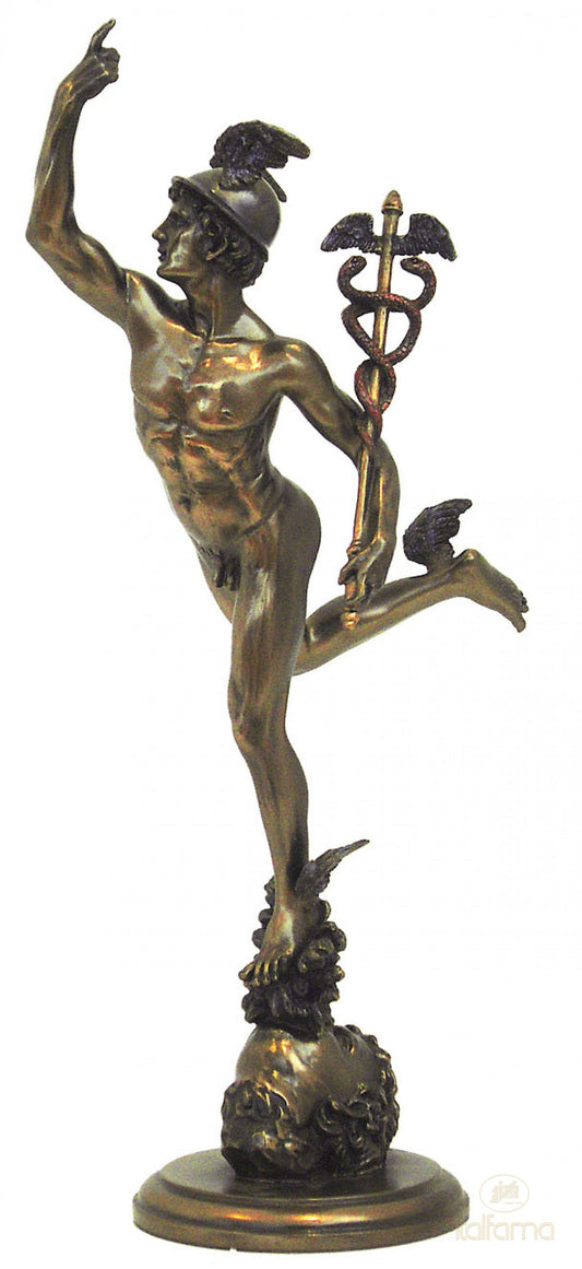 Szárnyas Mercurius, Giambologna után