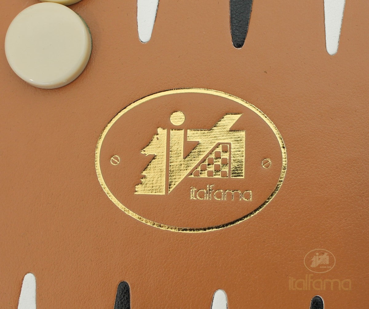 Összecsukható mágneses műbőr backgammon
