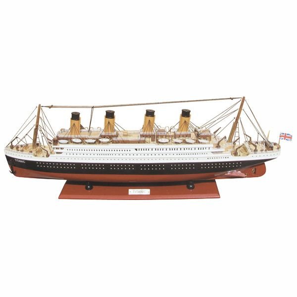 Titanic fa hajó modell nagy - MODIANO