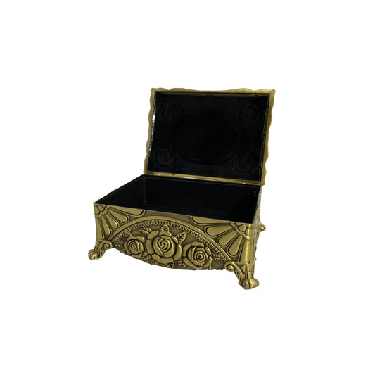 Virágos bronz bevonatú ékszerdoboz - MODIANO