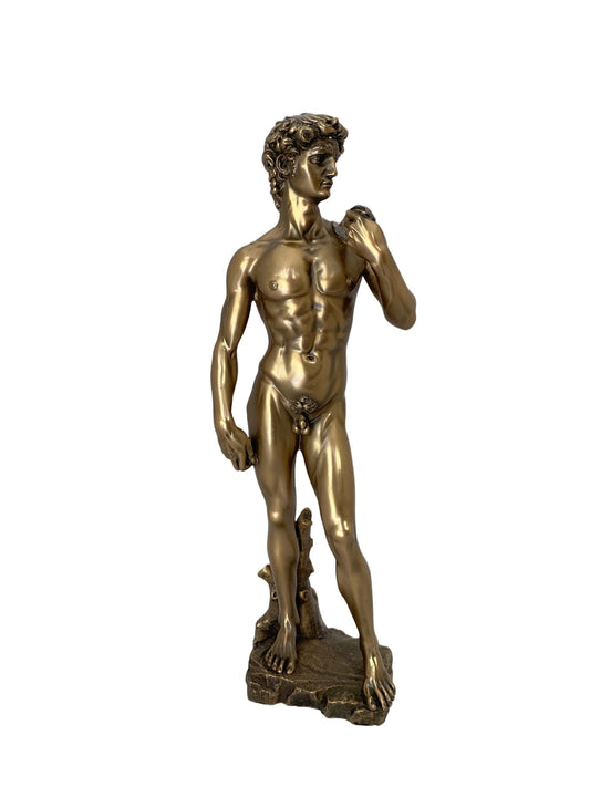 Dávid Michelangelo bronz bevonatú szobor nagy - MODIANO
